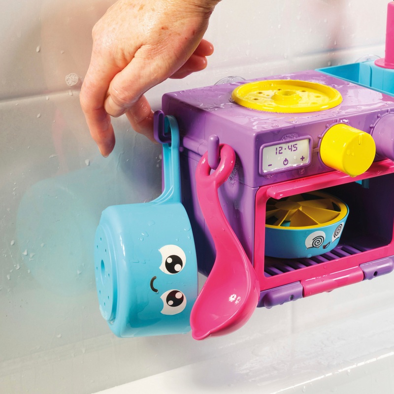 TOMY Toomies Bubble and Bake Bathtime Kitchen Bath Toy 5 TOMY Toomies Bubble and Bake Bathtime Kitchen Bath Toy