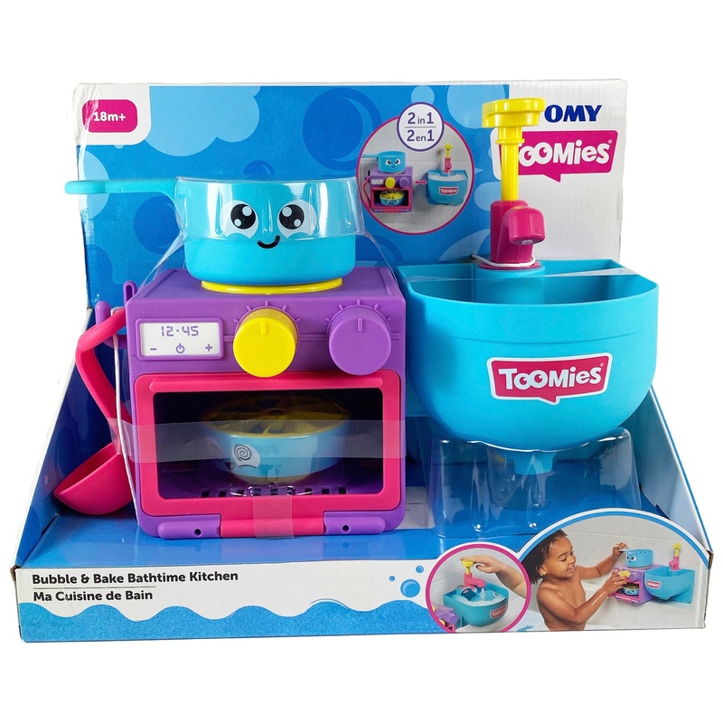 TOMY Toomies Bubble and Bake Bathtime Kitchen Bath Toy 8 TOMY Toomies Bubble and Bake Bathtime Kitchen Bath Toy