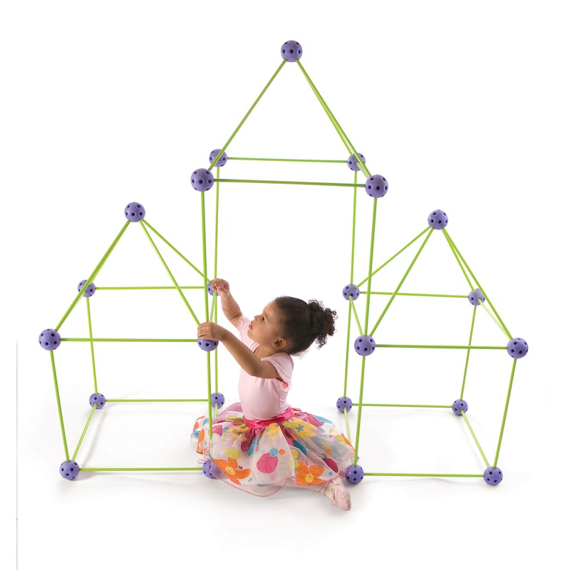 Crazy Forts! Blanket Fort Frame Kit Original 69 Pieces