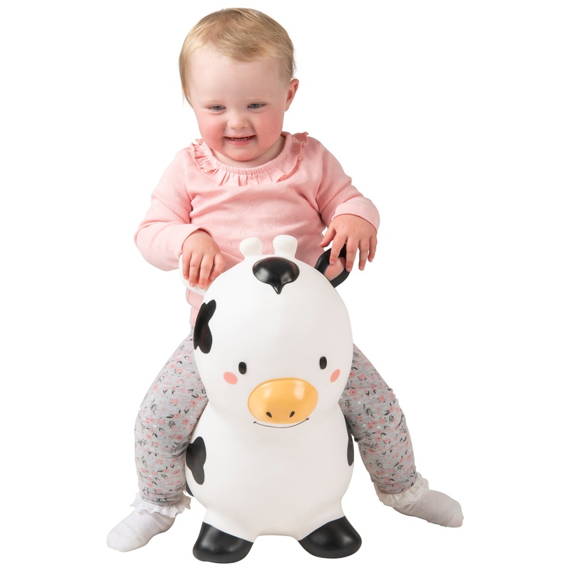 Big Steps Inflatable Jumping Cow Ride On