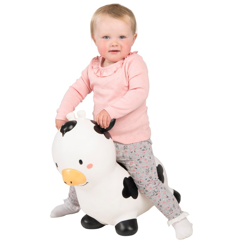 Big Steps Inflatable Jumping Cow Ride On
