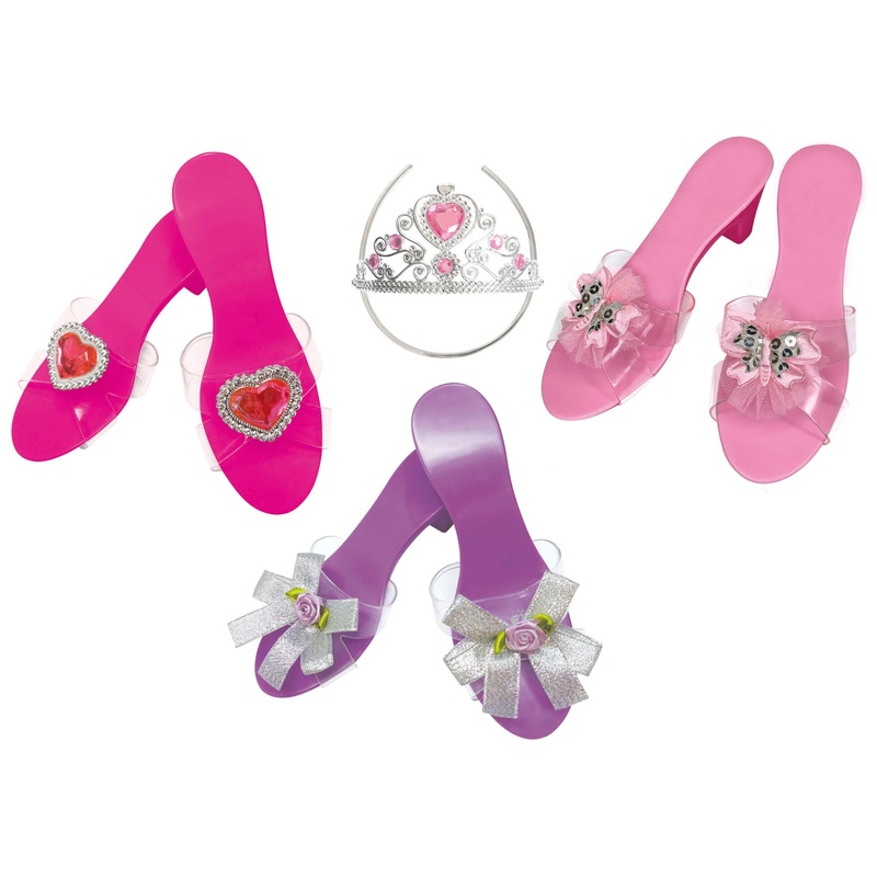 Princess Dress-Up Shoes and Tiara Set