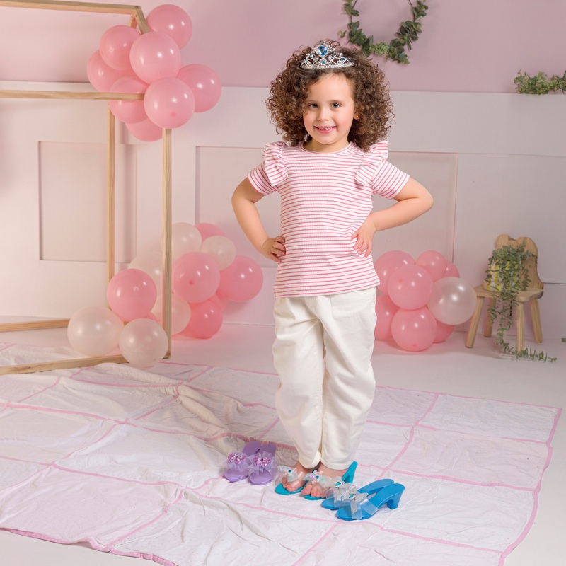 Princess Dress-Up Shoes and Tiara Set