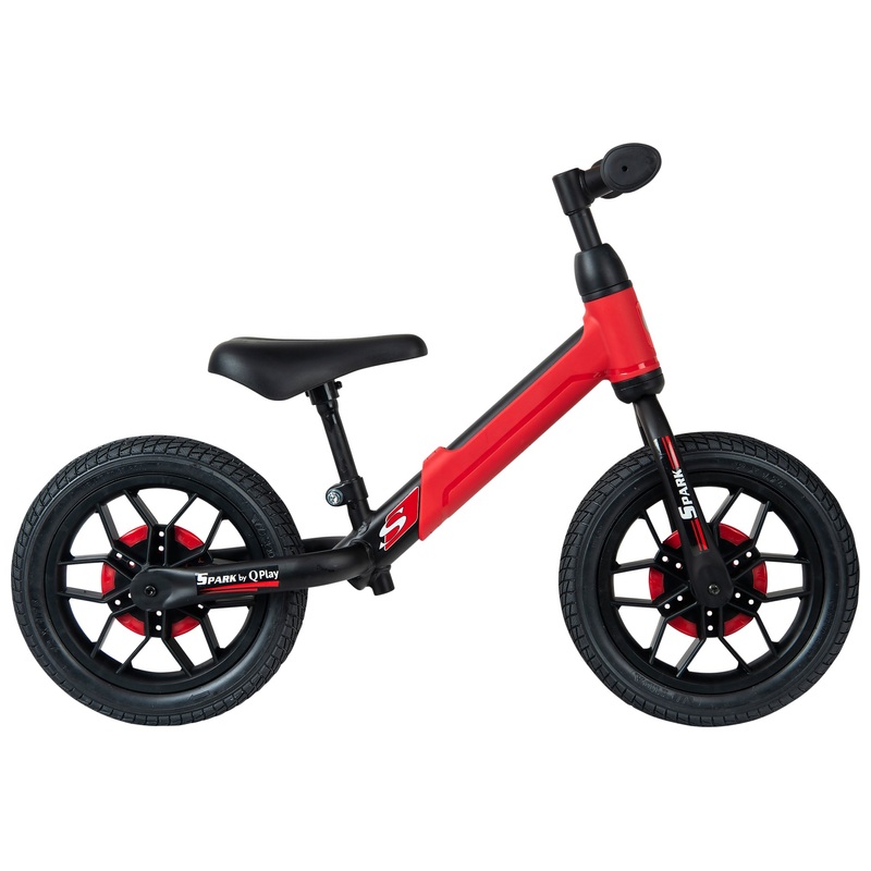 12 Inch QPlay Spark Balance Bike Red