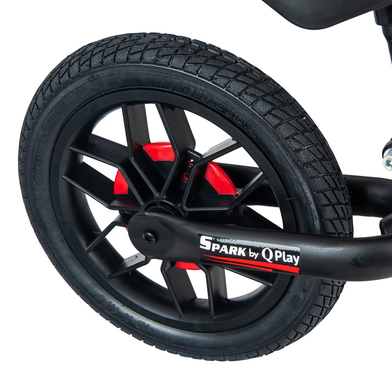 12 Inch QPlay Spark Balance Bike Red 4 12 Inch QPlay Spark Balance Bike Red