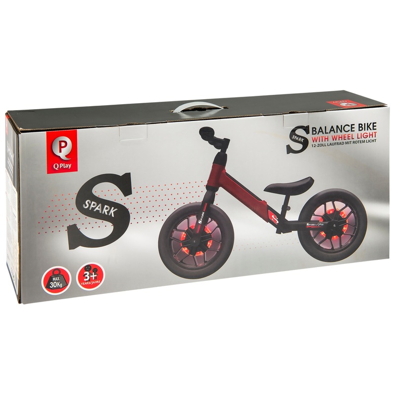 12 Inch QPlay Spark Balance Bike Red 5 12 Inch QPlay Spark Balance Bike Red