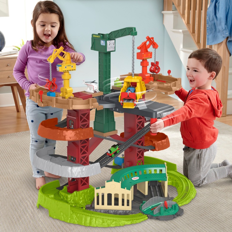 Thomas & Friends Track Set Trains & Cranes Super Tower