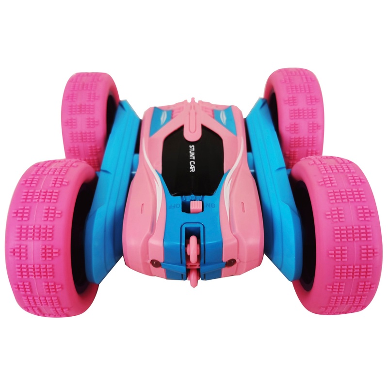 Spin n' Stunt Remote Control Car Pink 1:24 Scale 6 Spin n' Stunt Remote Control Car Pink 1:24 Scale