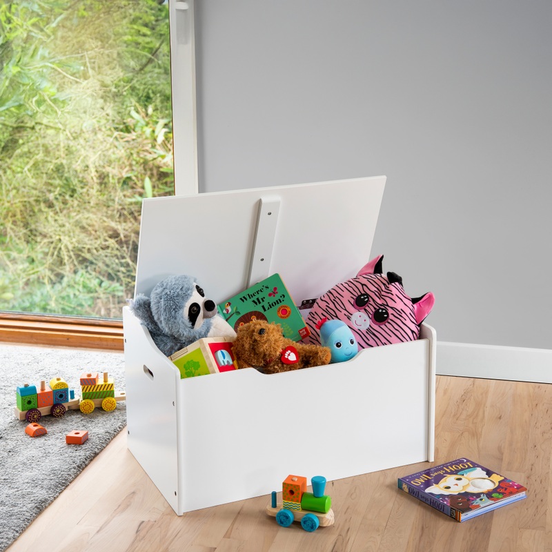 White Wooden Toy Box 2 White Wooden Toy Box