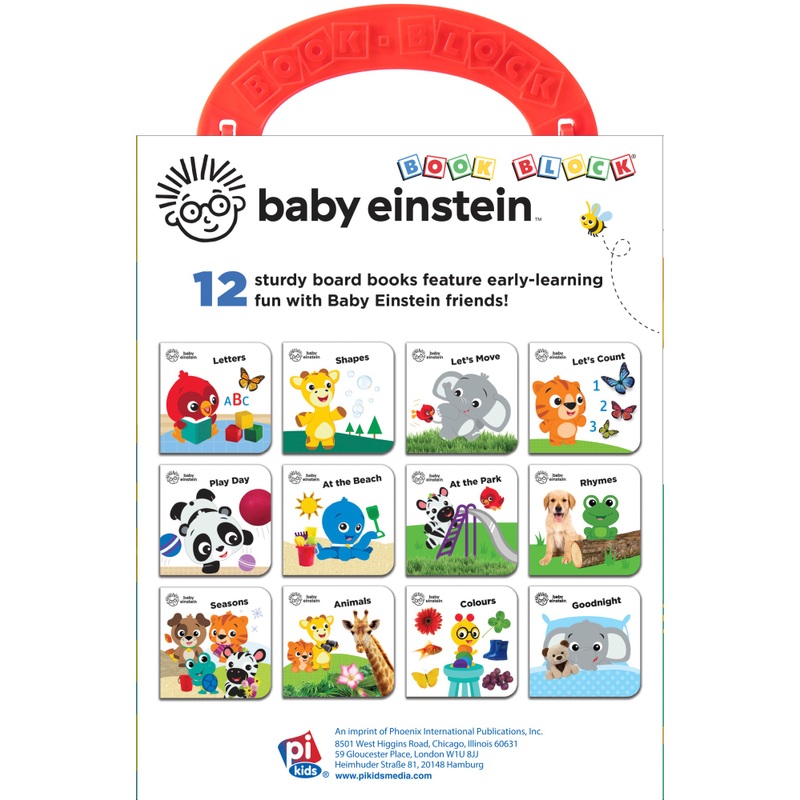 Baby Einstein Farm Friends My First Library 12 Board Book Set 4 Baby Einstein Farm Friends My First Library 12 Board Book Set