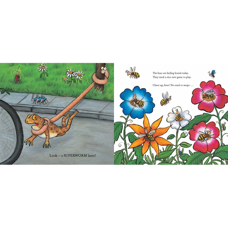 Superworm by Julia Donaldson and Axel Scheffler Paperback Book