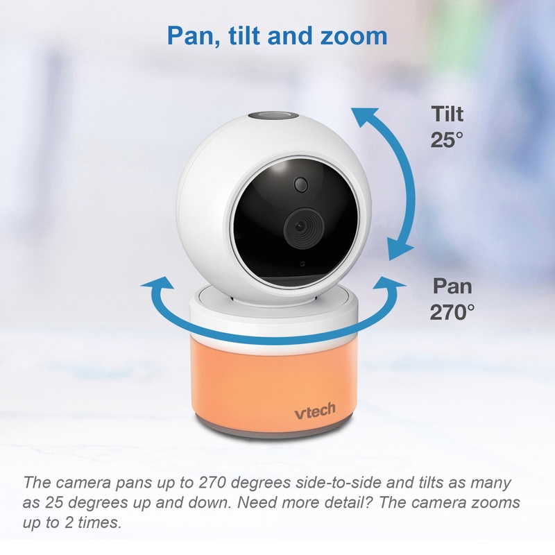 VTech VM5463 Star Projector Video Baby Monitor with 5 Inch Screen 3 VTech VM5463 Star Projector Video Baby Monitor with 5 Inch Screen