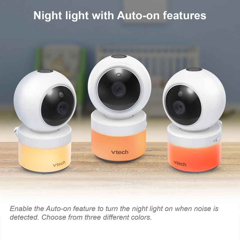 VTech VM5463 Star Projector Video Baby Monitor with 5 Inch Screen 4 VTech VM5463 Star Projector Video Baby Monitor with 5 Inch Screen
