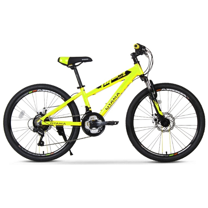 24 Inch Oyama JM24 Mountain Bike Yellow 8 24 Inch Oyama JM24 Mountain Bike Yellow