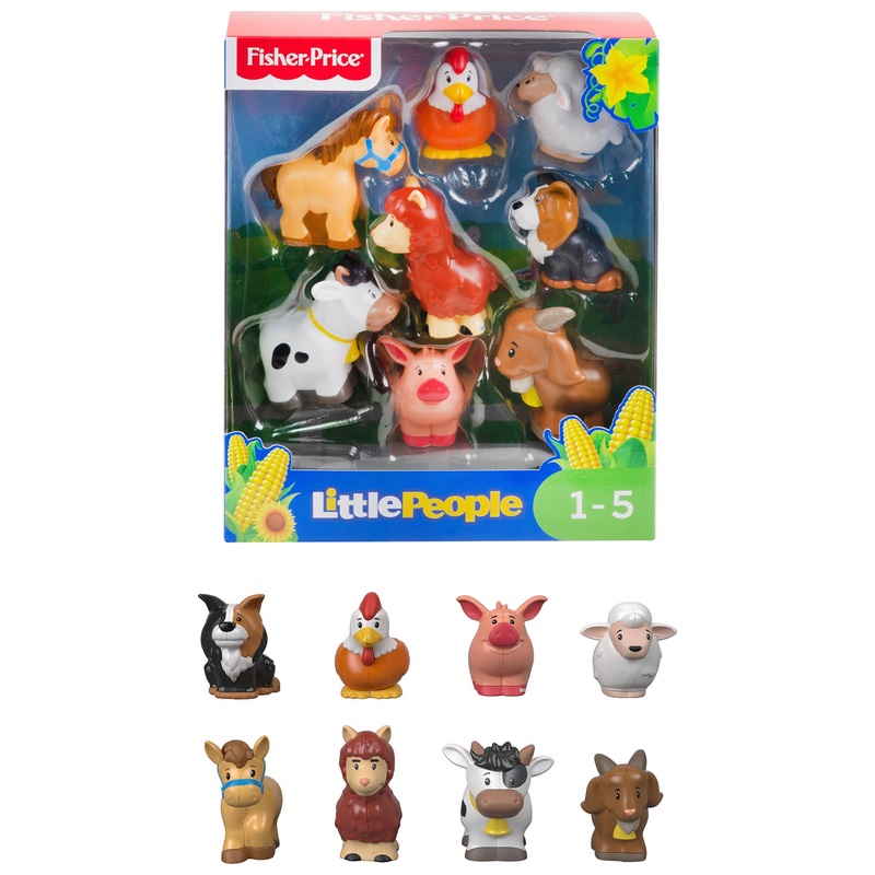 Fisher-Price Little People Farm Animal Figures 8 Pack