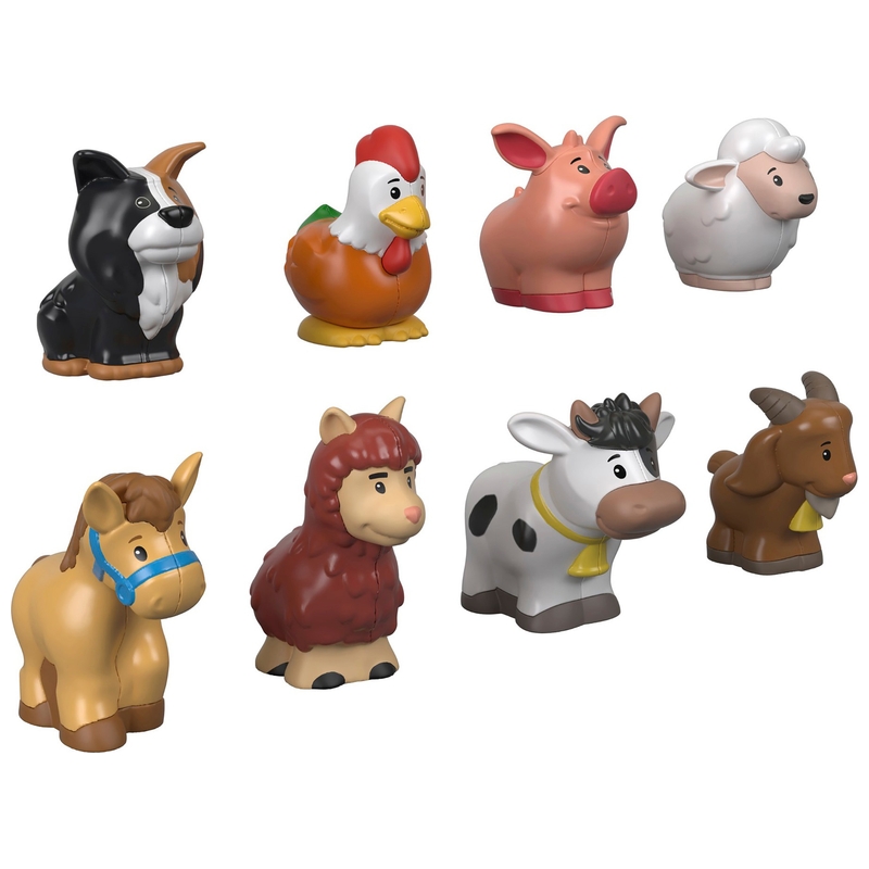 Fisher-Price Little People Farm Animal Figures 8 Pack
