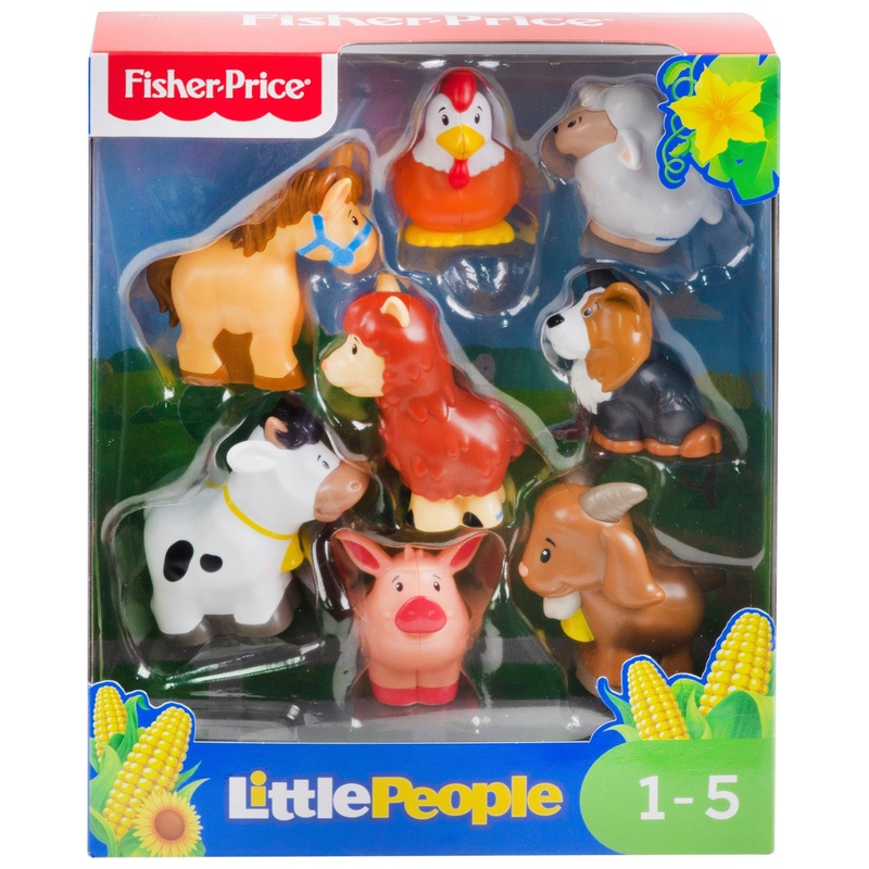 Fisher-Price Little People Farm Animal Figures 8 Pack 6 Fisher-Price Little People Farm Animal Figures 8 Pack
