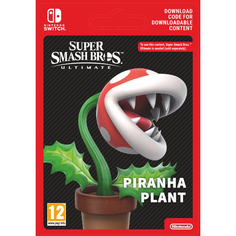 Super Smash Bros. Ultimate Piranha Plant Fighter DLC - Nintendo Switch (Digital Download)