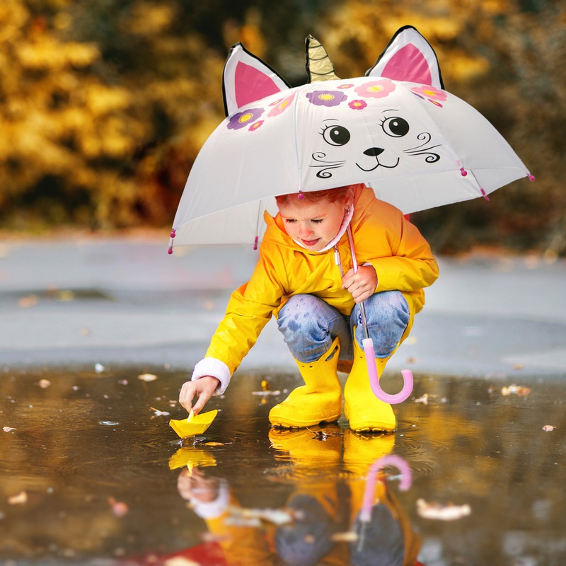 Kids Umbrella Caticorn 46cm