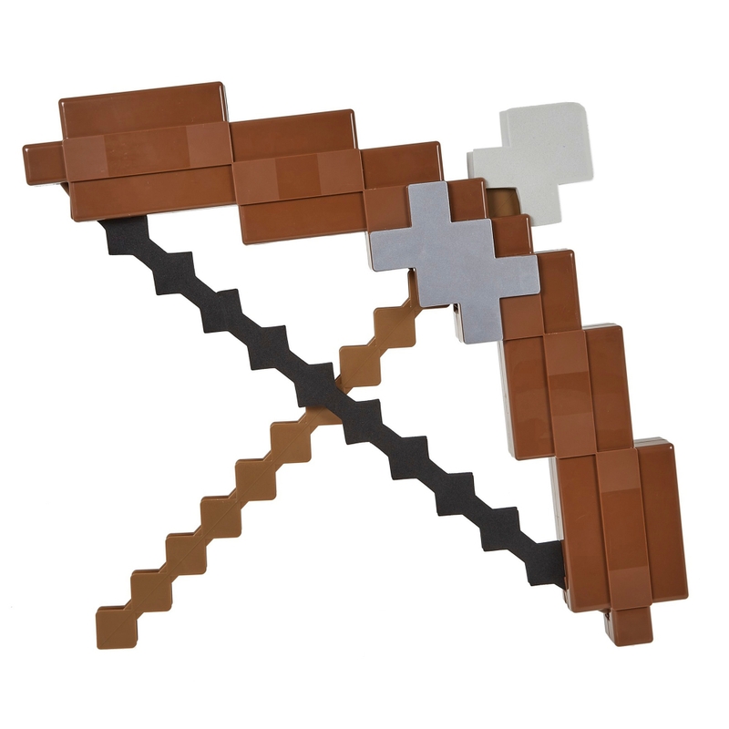 Minecraft Bow and Arrow Toy with Sound Effects
