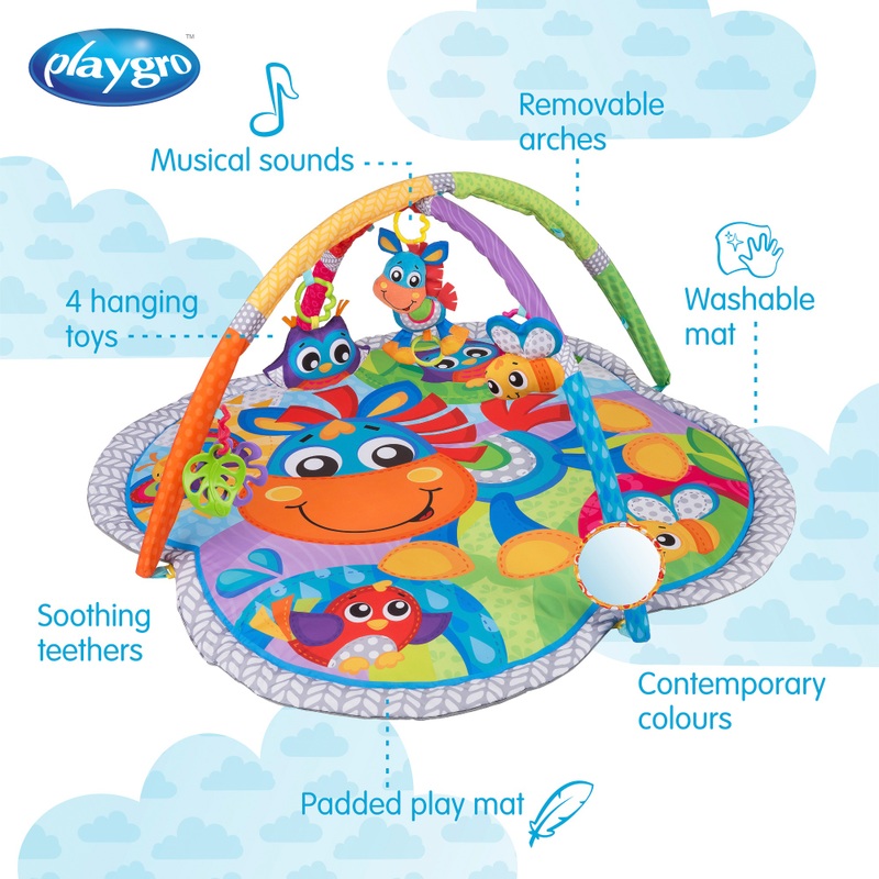 Playgro Clip Clop Musical Activity Baby Gym