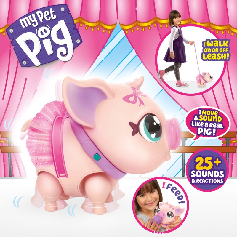 Little Live Pets My Pet Pig Piggi Bella Toy 7 Little Live Pets My Pet Pig Piggi Bella Toy