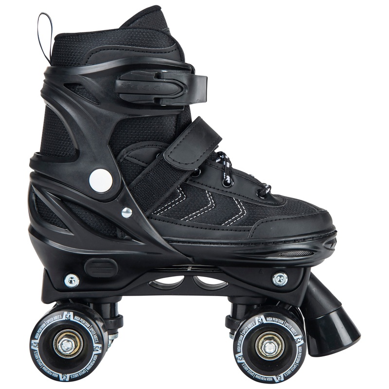 Roller Skates Black UK Size 3 - 5