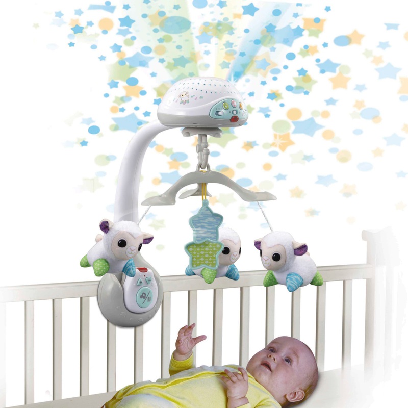 VTech Baby Lullaby Lambs Cot Mobile