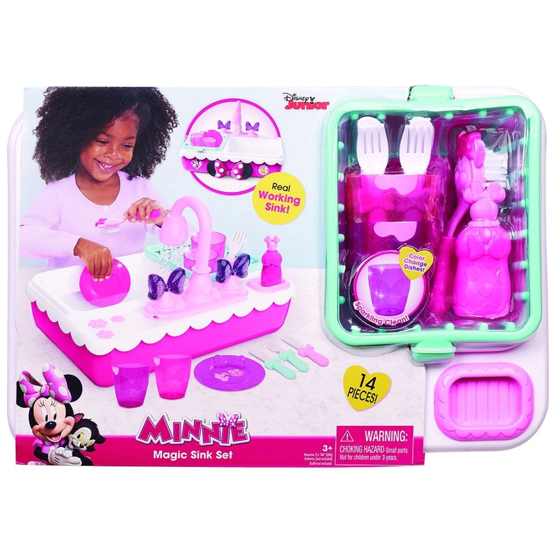 Disney Minnie Mouse Magic Kitchen Sink Set 4 Disney Minnie Mouse Magic Kitchen Sink Set