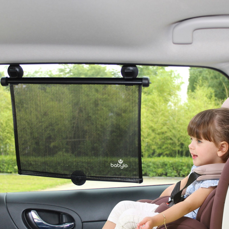 Babylo Rolling Car Sun Shade 2 Pack