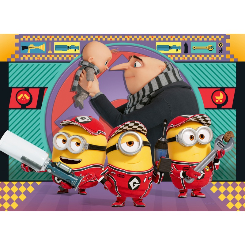 Ravensburger Minions The Rise of Gru Jigsaw Puzzles Bumper Pack 4 x 100 Pieces 4 Ravensburger Minions The Rise of Gru Jigsaw Puzzles Bumper Pack 4 x 100 Pieces