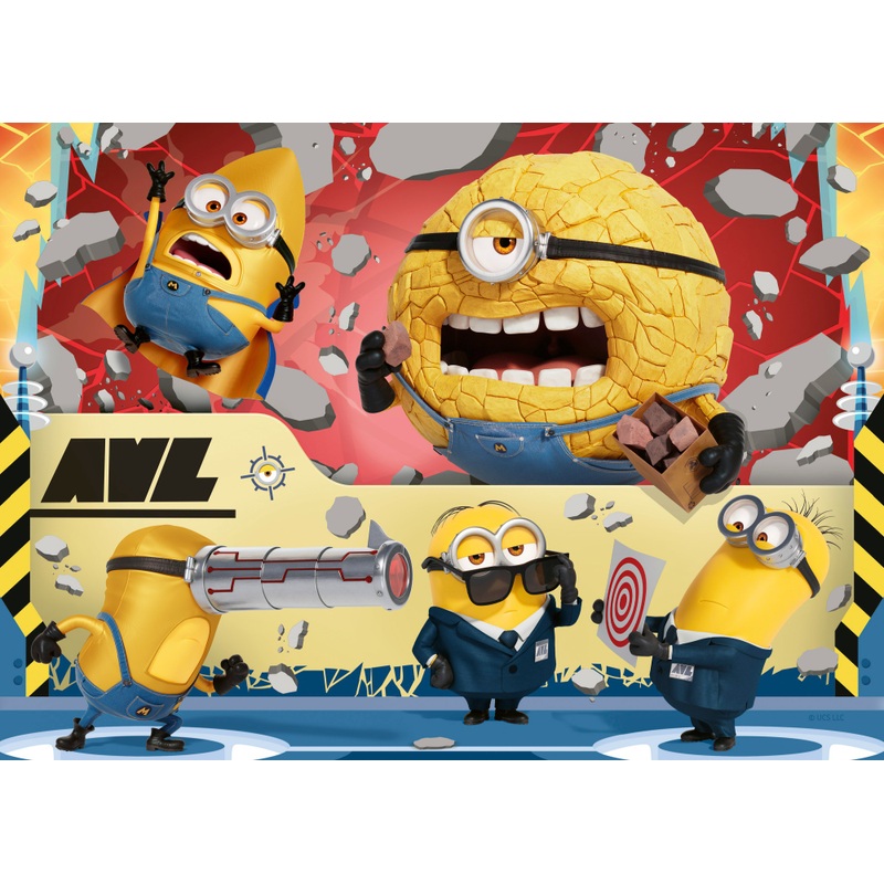 Ravensburger Minions The Rise of Gru Jigsaw Puzzles Bumper Pack 4 x 100 Pieces 5 Ravensburger Minions The Rise of Gru Jigsaw Puzzles Bumper Pack 4 x 100 Pieces