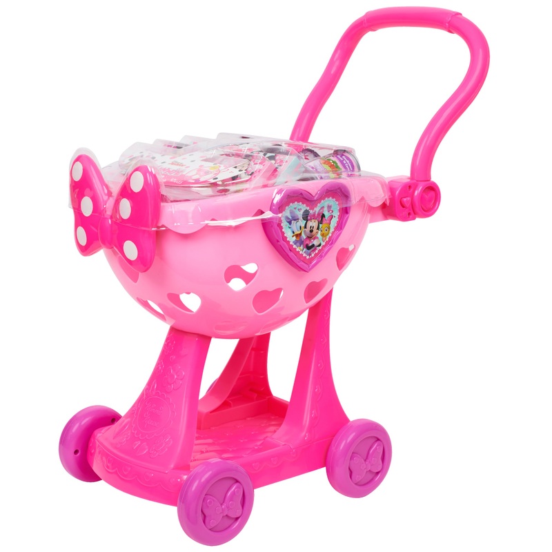 Disney Minnie Mouse Bowtique Shopping Cart Playset
