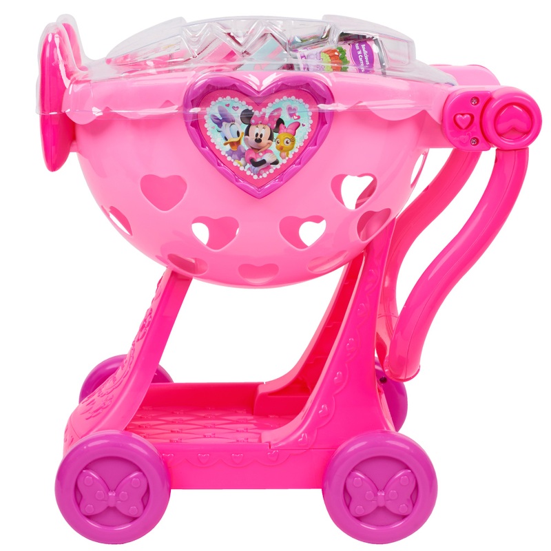 Disney Minnie Mouse Bowtique Shopping Cart Playset