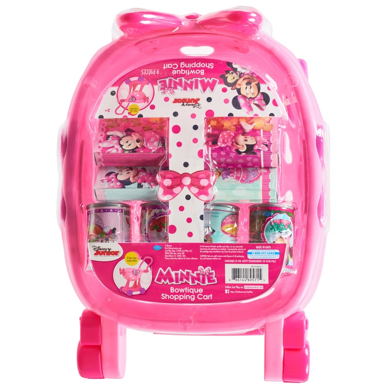 Disney Minnie Mouse Bowtique Shopping Cart Playset
