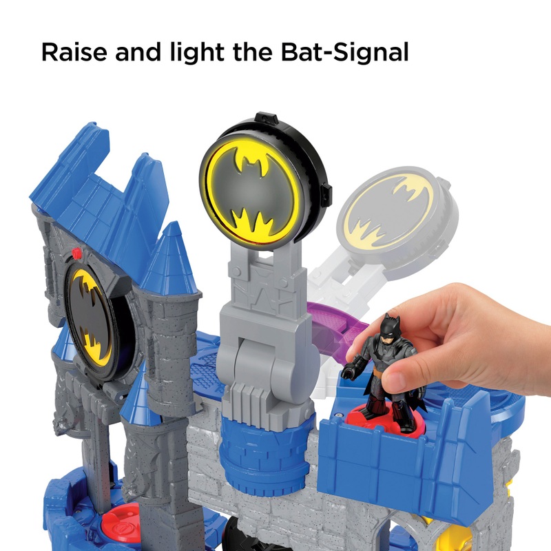 Fisher-Price Imaginext DC Super Friends Playset Wayne Manor Batcave 3 Fisher-Price Imaginext DC Super Friends Playset Wayne Manor Batcave