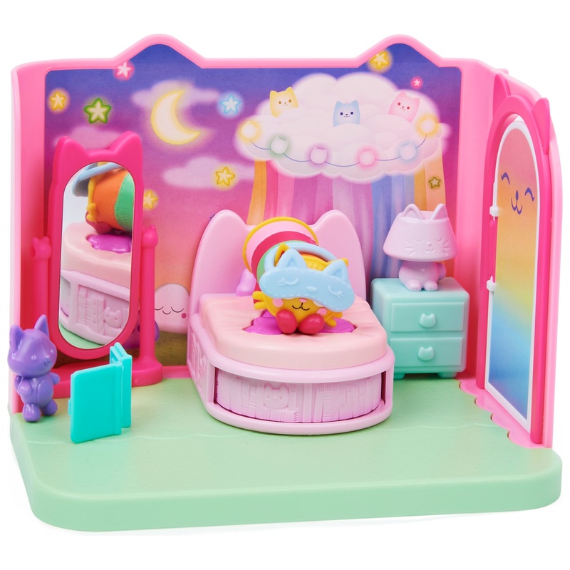 Gabby's Dollhouse Core Room Playset: Pillow Cat's Sweet Dreams Bedroom