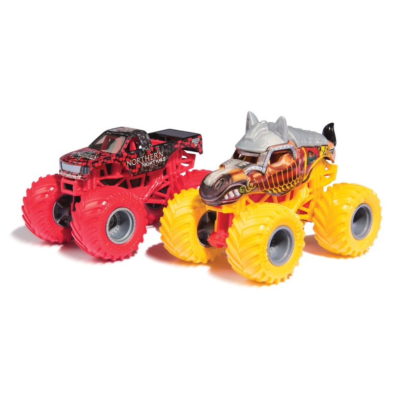 Monster Jam 1:64 Die-Cast Monster Trucks 2 Pack Assortment