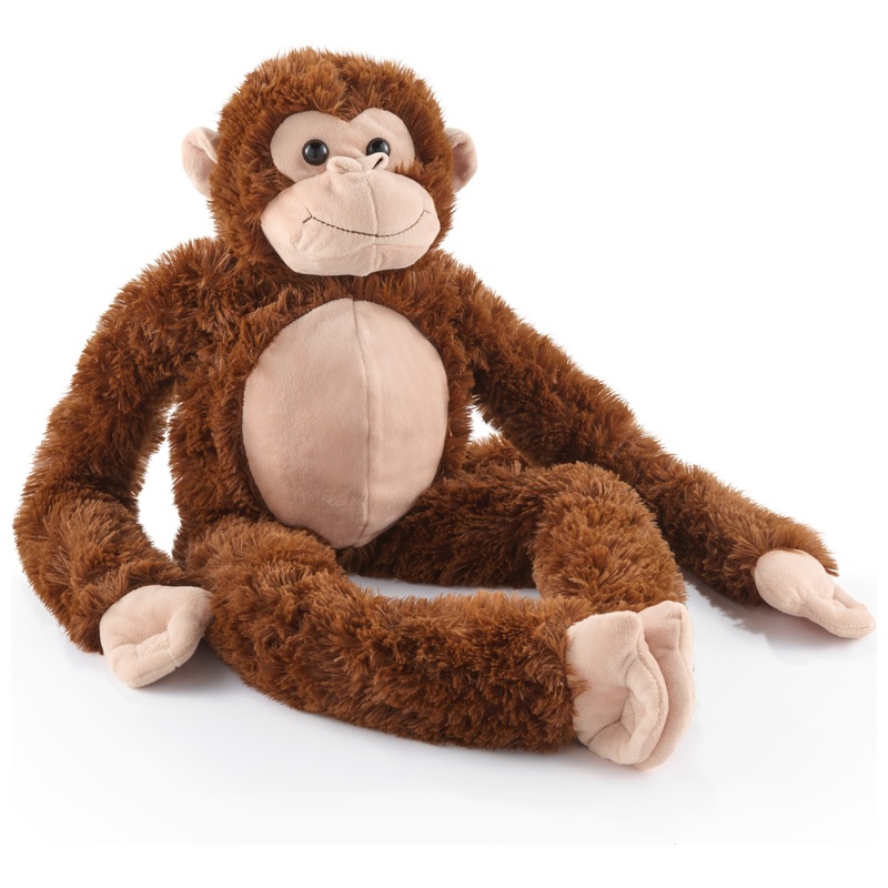 Monty the Dark Brown Cheeky Hanging Monkey Soft Toy 75cm 3 Monty the Dark Brown Cheeky Hanging Monkey Soft Toy 75cm