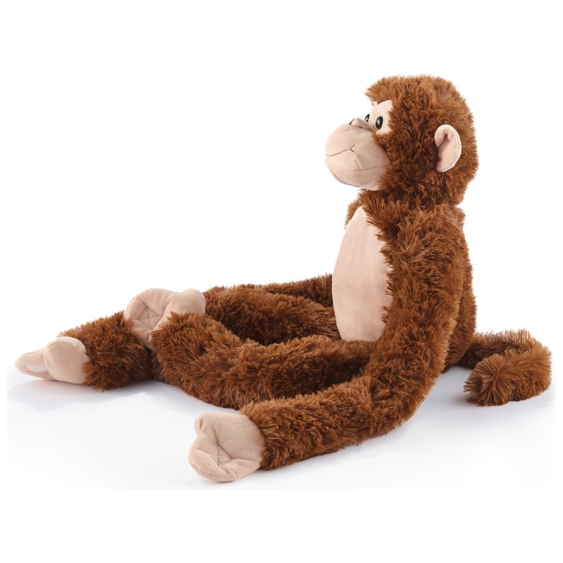 Monty the Dark Brown Cheeky Hanging Monkey Soft Toy 75cm 4 Monty the Dark Brown Cheeky Hanging Monkey Soft Toy 75cm