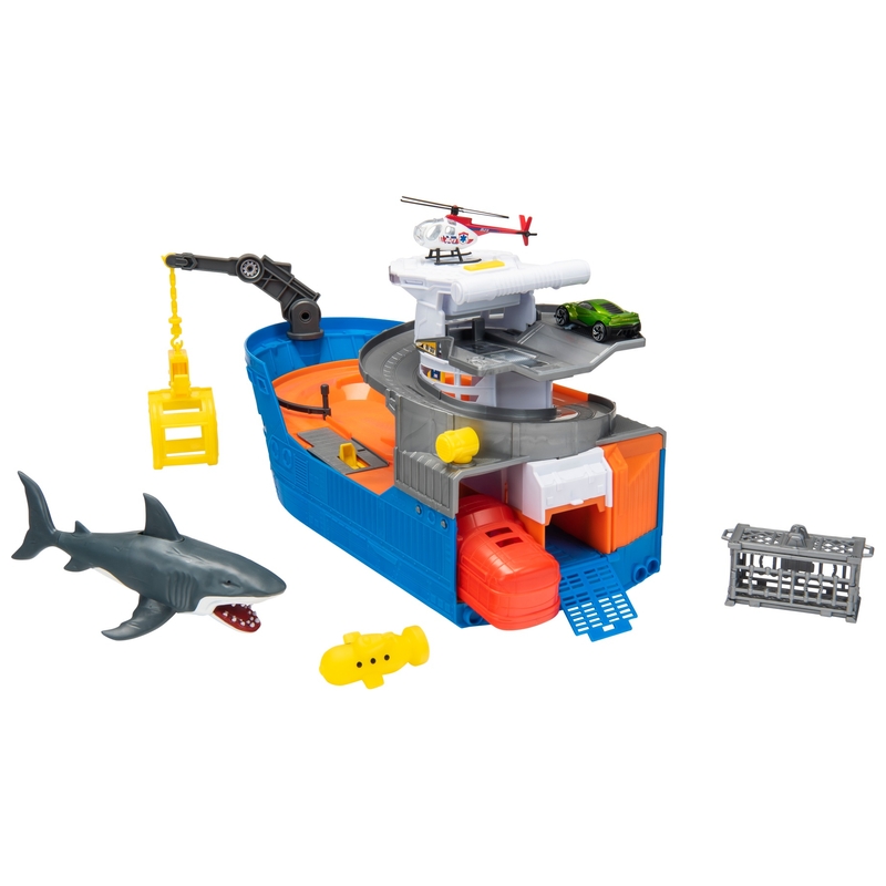 Dickie Toys Playset Shark Attack Boat with Lights and Sounds 5 Dickie Toys Playset Shark Attack Boat with Lights and Sounds