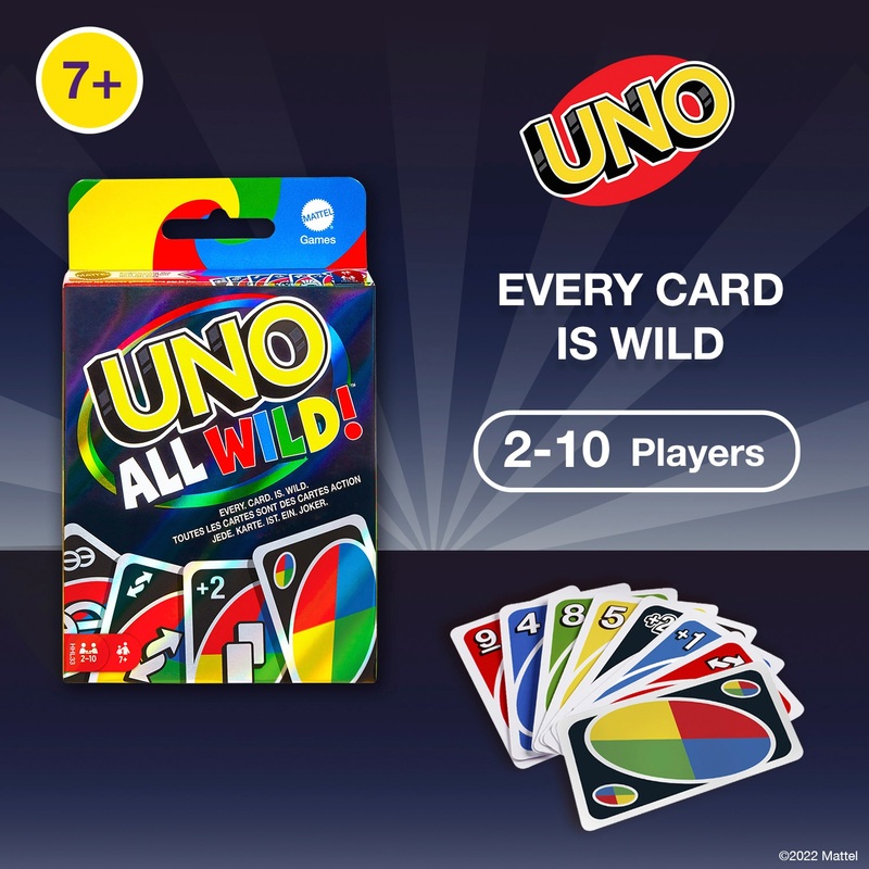 UNO All Wild Card Game 2 UNO All Wild Card Game