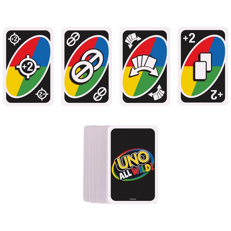 UNO All Wild Card Game 3 UNO All Wild Card Game