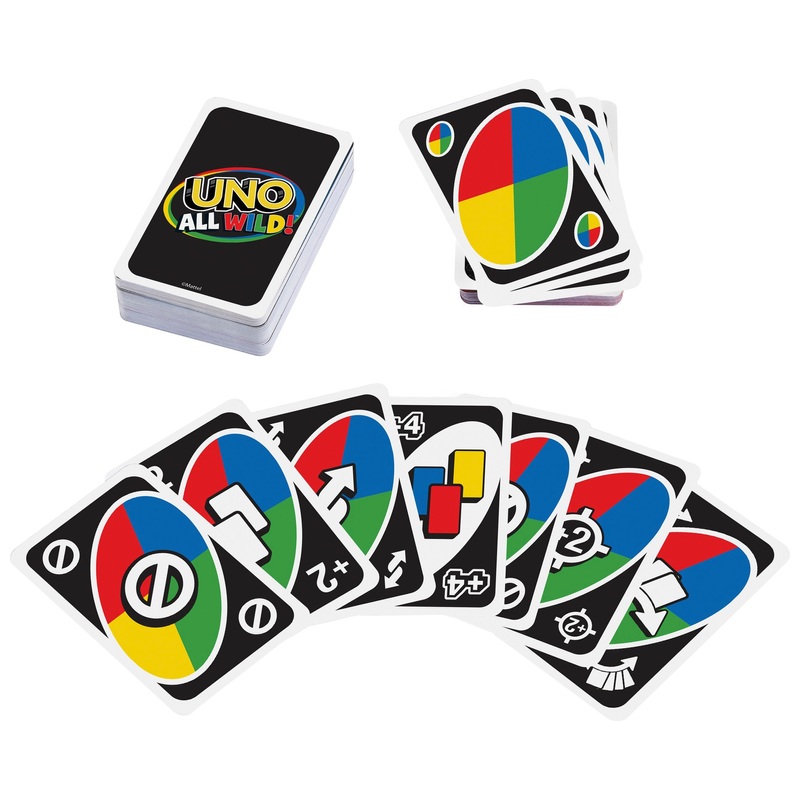 UNO All Wild Card Game 5 UNO All Wild Card Game