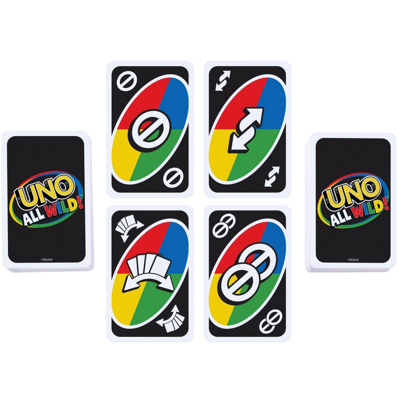 UNO All Wild Card Game 6 UNO All Wild Card Game