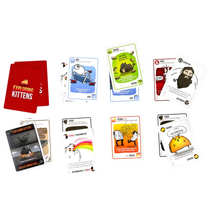 Exploding Kittens Cat Burglar Edition Card Game 4 Exploding Kittens Cat Burglar Edition Card Game