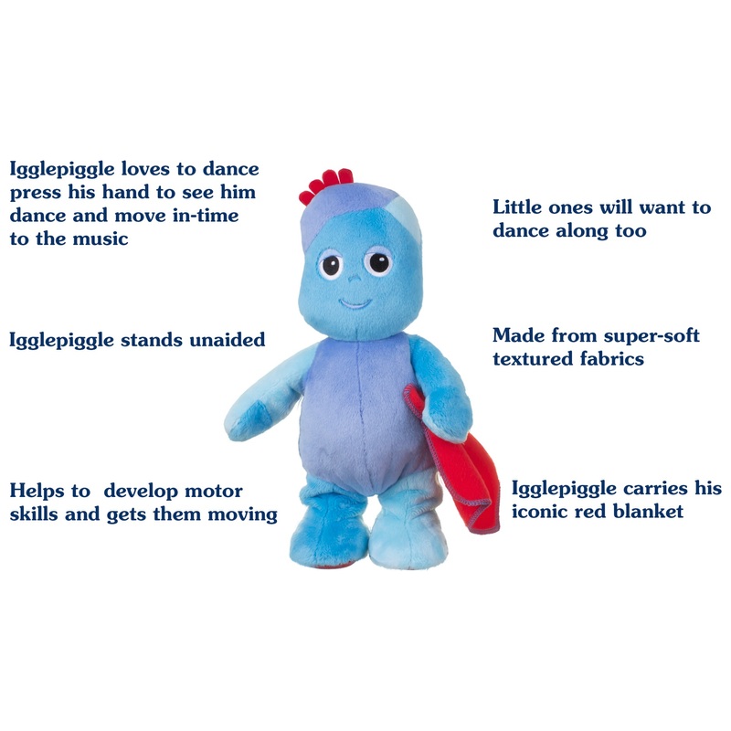 In The Night Garden Dancing Igglepiggle Interactive Plush 6 In The Night Garden Dancing Igglepiggle Interactive Plush
