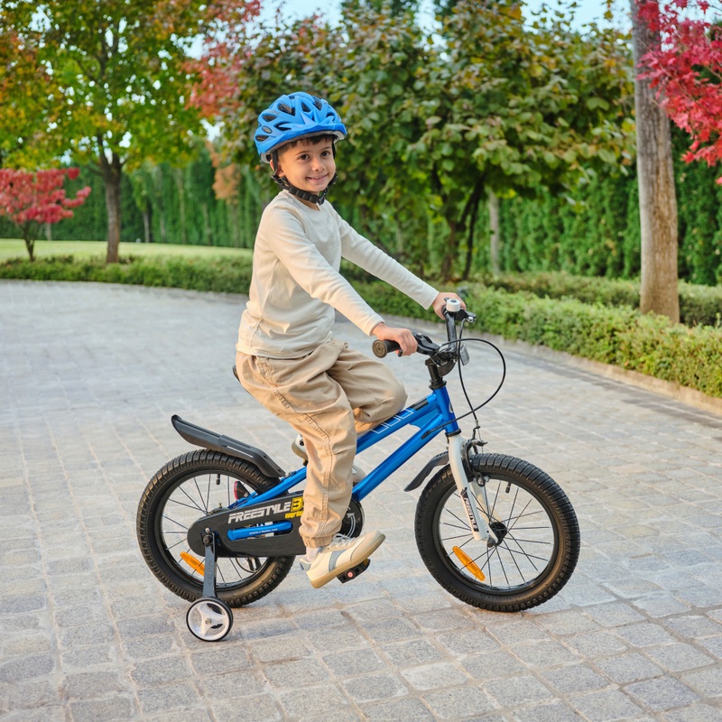 16 Inch Freestyle 3 Bike Blue