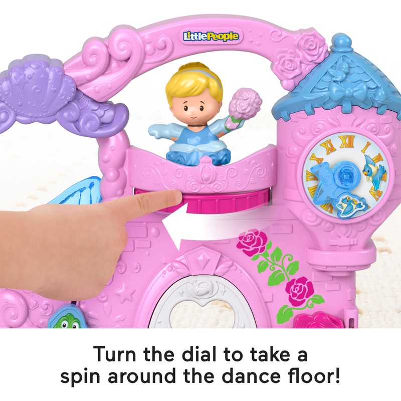 Fisher-Price Little People Disney Princess Playset Play & Go Castle 4 Fisher-Price Little People Disney Princess Playset Play & Go Castle