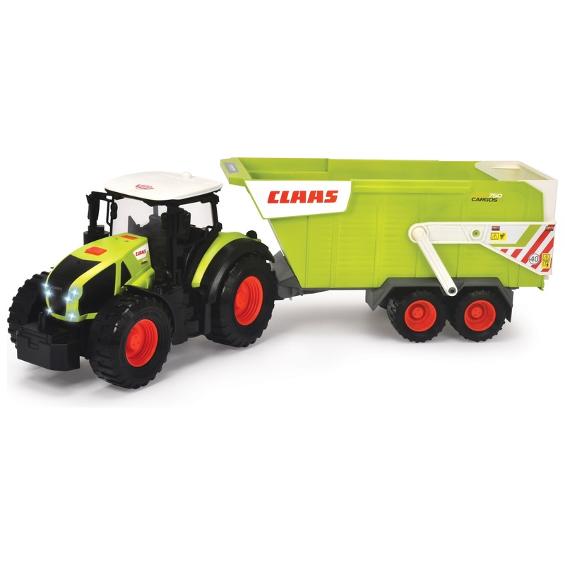 Dickie Toys CLAAS Farm Tractor & Trailer Set 2 Dickie Toys CLAAS Farm Tractor & Trailer Set